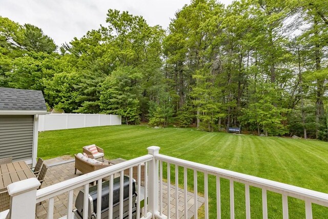 11 Liberty Ave, Burlington, MA 01803 - view of yard featuring view of wooded area