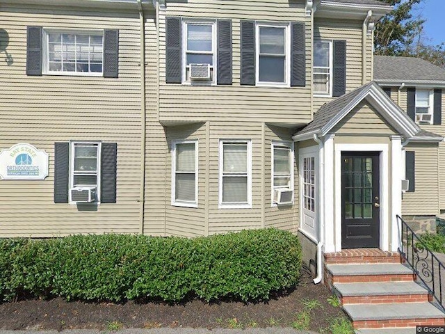 1698 Centre St, Boston, MA 02132 - townhome / multi-family property featuring cooling unit