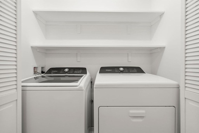 22 Carter St, Newton, MA 02460 - laundry room featuring washing machine and dryer