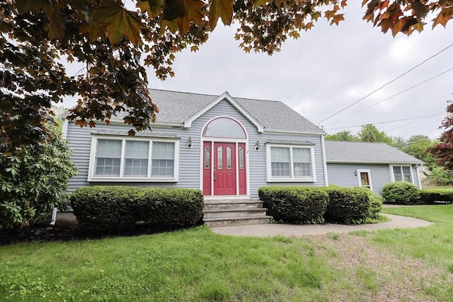 47 Forest St, Franklin, MA 02038 - view of front of house featuring a front yard and roof with shingles