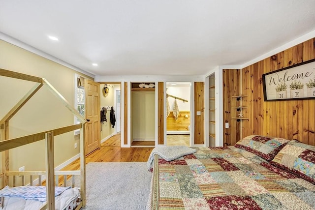 274 Morton Rd, Chatham, MA 02659 - bedroom featuring light wood-style floors and recessed lighting