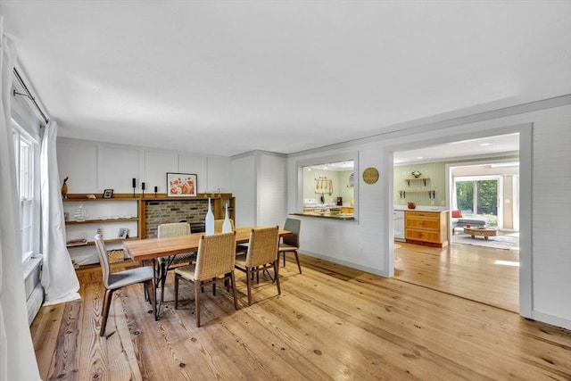 274 Morton Rd, Chatham, MA 02659 - dining area with light wood-type flooring