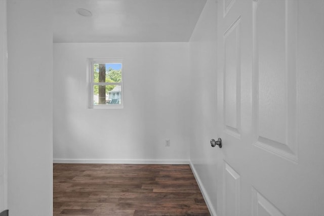 14 2nd, Lakeville, MA 02347 - empty room featuring dark wood-style floors and baseboards