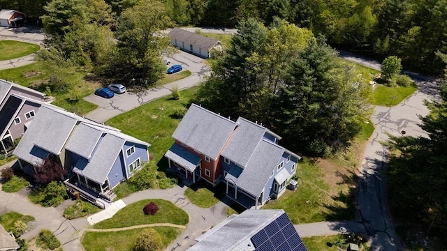 drone / aerial view