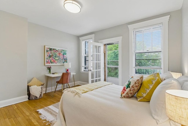 72 Strathmore Rd Unit 10B, Boston, MA 02135 - bedroom with hardwood / wood-style floors and baseboards