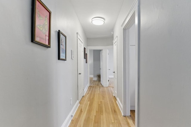 72 Strathmore Rd Unit 10B, Boston, MA 02135 - hall with light wood-type flooring and baseboards