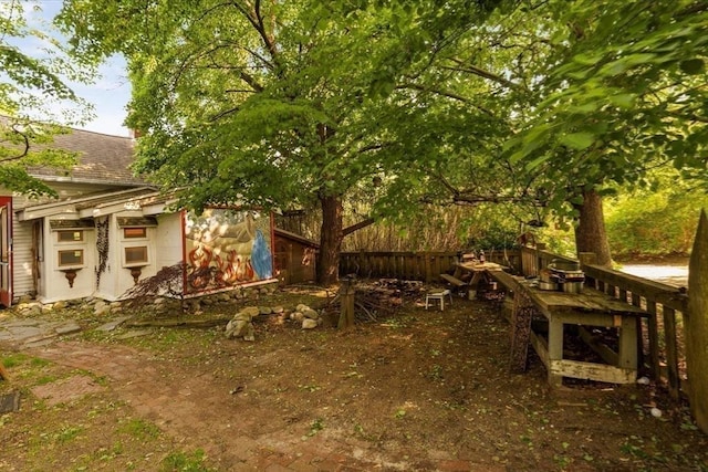 100 Center St, Dennis, MA 02660 - view of yard