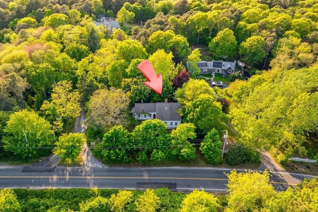 100 Center St, Dennis, MA 02660 - aerial view of a forest