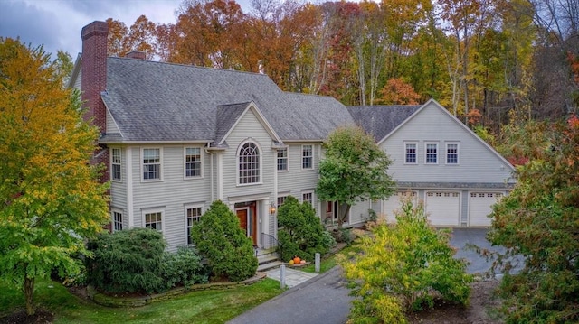 6 Eveningstar Dr, Amherst, MA 01002 - colonial house with a garage