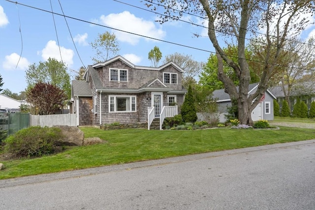 21 Grove St, Fairhaven, MA 02719 - view of shingle-style home