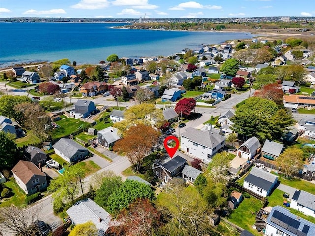 21 Grove St, Fairhaven, MA 02719 - aerial view of property's location with nearby suburban area and a nearby body of water