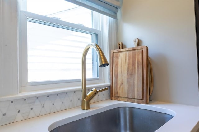 details with a sink