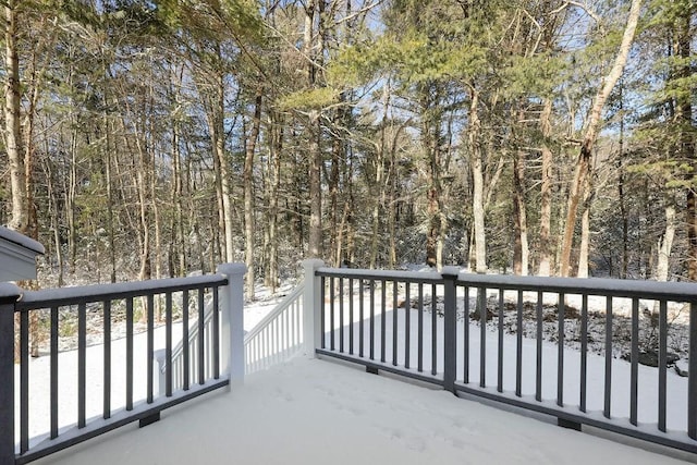 wooden balcony with a wooden deck