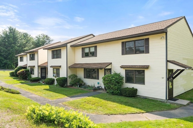 742 Daniel Shays Hwy Unit 1F, Athol, MA 01331 - townhome / multi-family property featuring a front lawn and roof with shingles