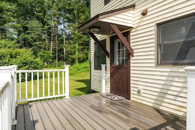 742 Daniel Shays Hwy Unit 1F, Athol, MA 01331 - wooden terrace with a yard