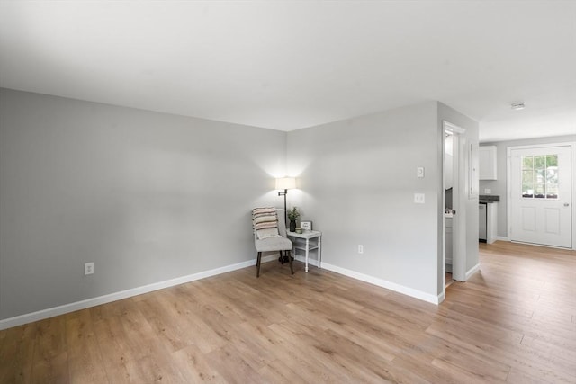 742 Daniel Shays Hwy Unit 1F, Athol, MA 01331 - unfurnished room with light wood-type flooring and baseboards