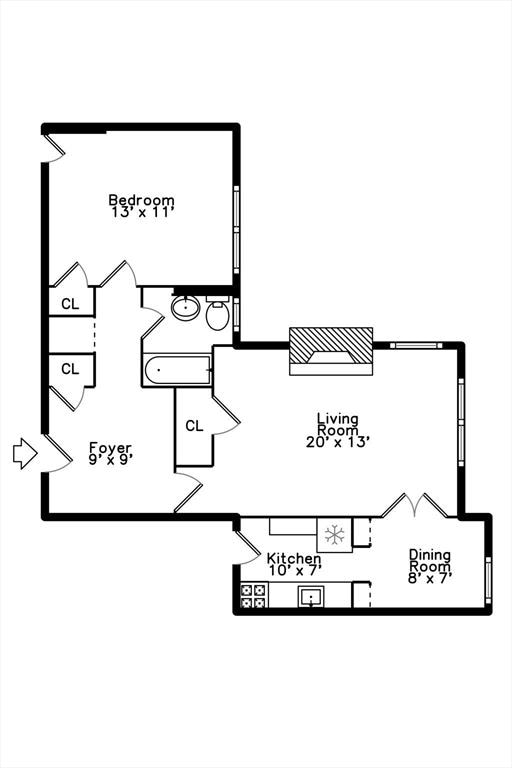 5 Arlington St Unit 31, Cambridge, MA 02140 - property floor plan