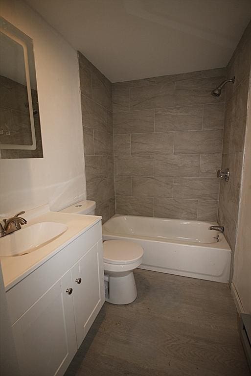 17 Fairland St Unit 17, Boston, MA 02119 - bathroom with vanity, toilet, and shower / washtub combination