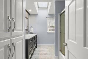 5 Lancaster Ln, Bourne, MA 02532 - full bathroom featuring vanity and wood finished floors