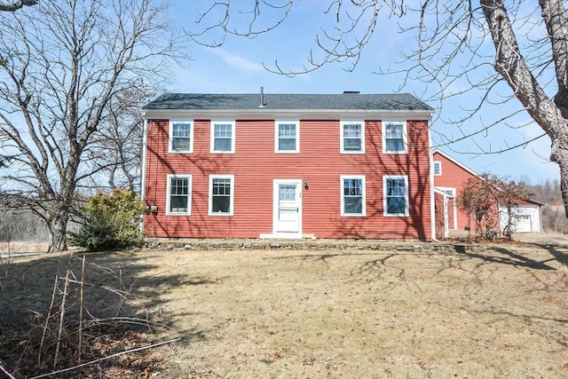 view of colonial house