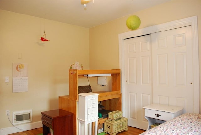 5 Leedburg St, Chelmsford, MA 01863 - bedroom featuring wood finished floors and a closet