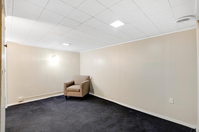 122 Brookside Cir, Springfield, MA 01129 - unfurnished room featuring dark carpet and baseboards