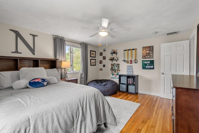 9 Indian Rock Dr, Saugus, MA 01906 - bedroom with light wood-style floors, baseboards, and ceiling fan