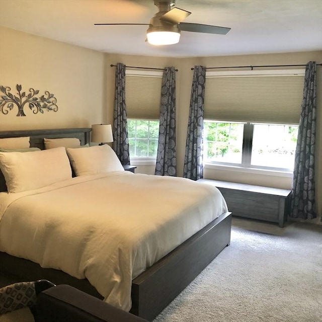 216 Fairbanks St, West Boylston, MA 01583 - carpeted bedroom with ceiling fan