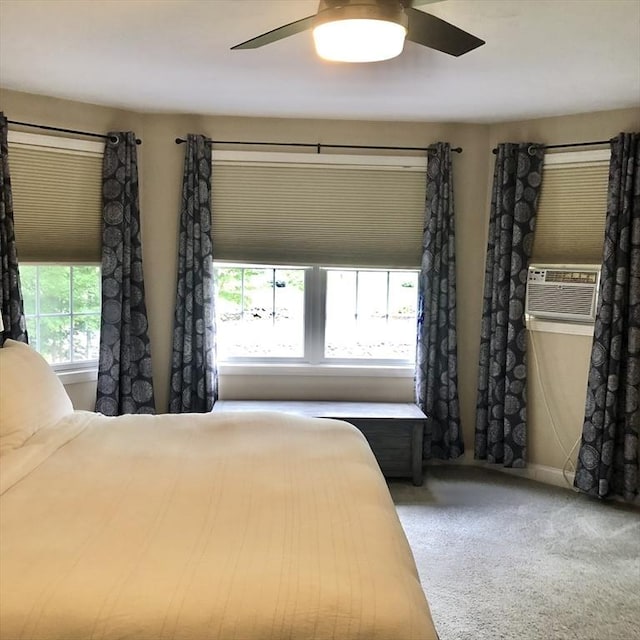 216 Fairbanks St, West Boylston, MA 01583 - bedroom featuring carpet, ceiling fan, and cooling unit