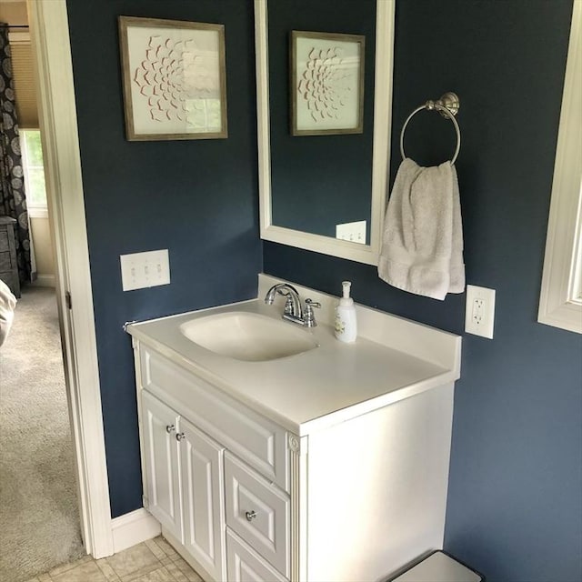 216 Fairbanks St, West Boylston, MA 01583 - bathroom with vanity and baseboards
