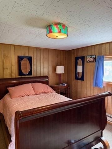 45 Spring St, Lunenburg, MA 01462 - bedroom with wood walls