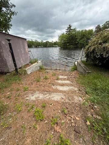 45 Spring St, Lunenburg, MA 01462 - view of yard with a water view