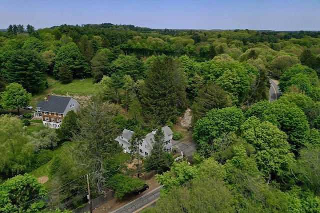 231 Larch Row, Wenham, MA 01984 - view of property location with a heavily wooded area