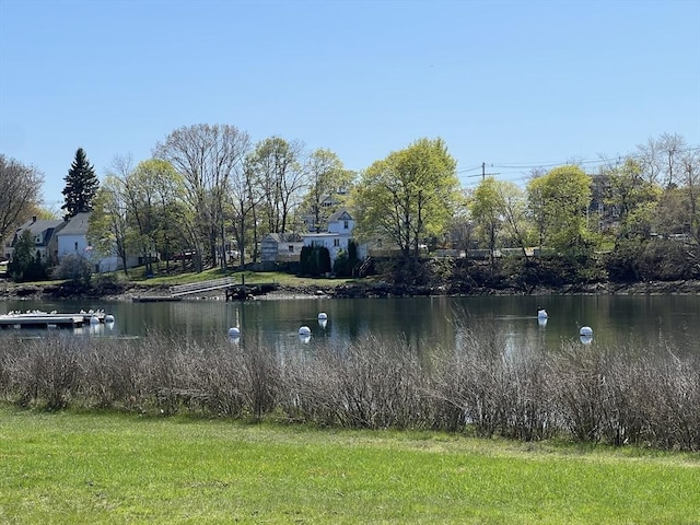 property view of water