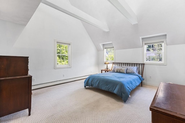 160 Woodland Mead, Hamilton, MA 01982 - carpeted bedroom featuring baseboard heating and multiple windows