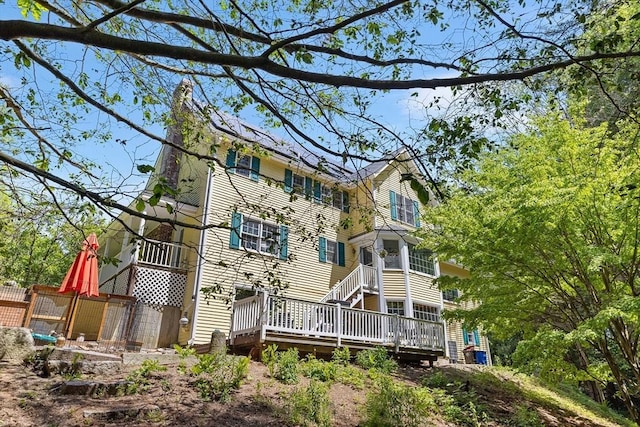160 Woodland Mead, Hamilton, MA 01982 - back of property with a deck