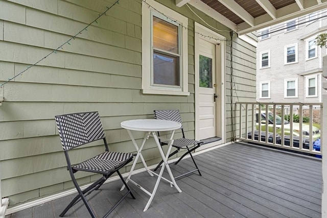 111 Williams St Unit 1, Boston, MA 02130 - view of wooden deck