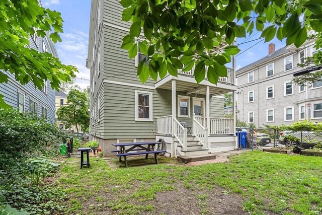111 Williams St Unit 1, Boston, MA 02130 - view of rear view of property