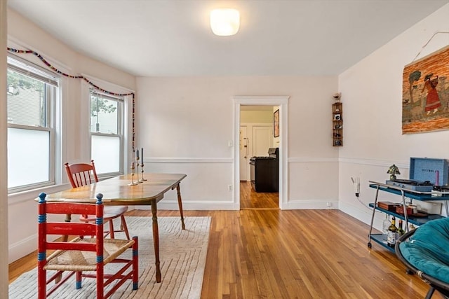 111 Williams St Unit 1, Boston, MA 02130 - dining room with light wood-style floors, healthy amount of natural light, and baseboards