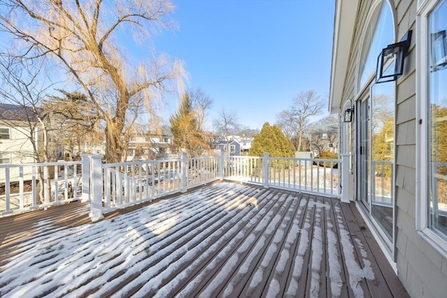 view of deck