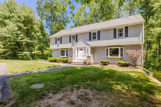 44 Spruce Tree Ln Unit 44, Norton, MA 02766 - colonial home with a front yard