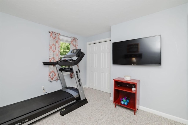 44 Spruce Tree Ln Unit 44, Norton, MA 02766 - workout area with carpet flooring