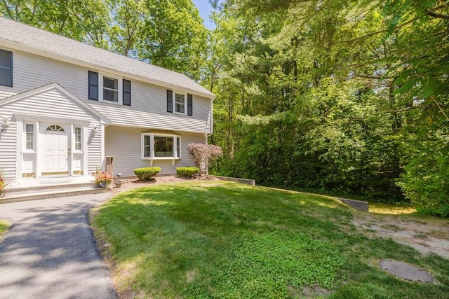 44 Spruce Tree Ln Unit 44, Norton, MA 02766 - colonial inspired home with a front yard