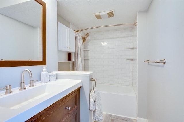 289 Elm St Unit 34B, Medford, MA 02155 - bathroom with vanity and shower / bath combo