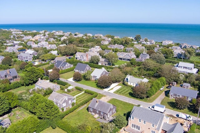 8 Sconset Ave, Nantucket, MA 02564 - aerial perspective of suburban area with a nearby body of water