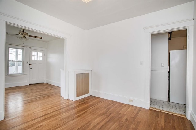108 Arlington Rd, Woburn, MA 01801 - unfurnished room with light wood-style flooring