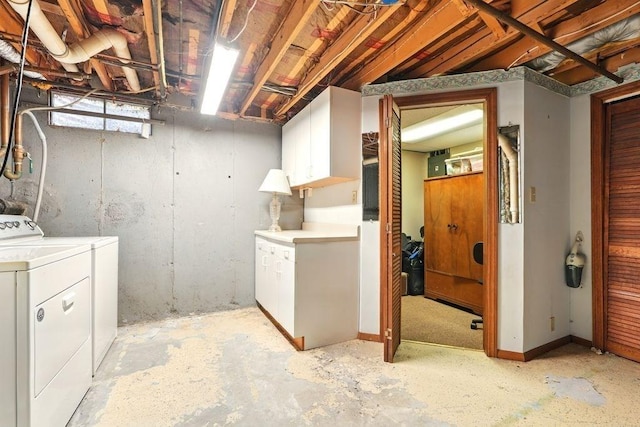 116 Corey Colonial Unit 116, Agawam, MA 01001 - unfinished basement featuring separate washer and dryer