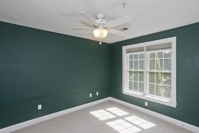 61 Providence Rd Unit 4, Grafton, MA 01519 - empty room with baseboards, a ceiling fan, carpet flooring, and a pendent fire sprinkler