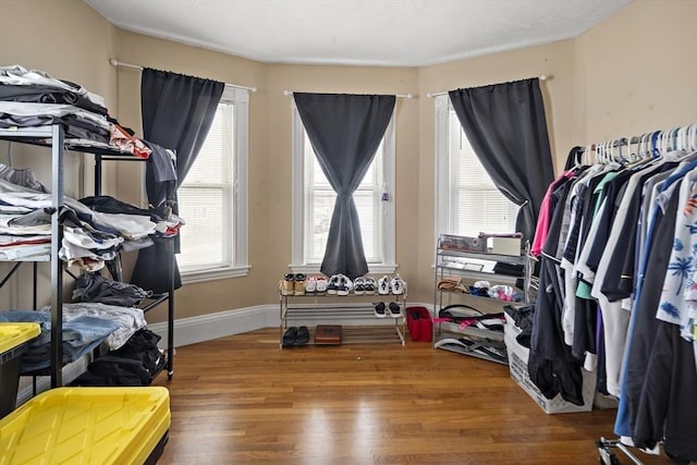 1 Elwood St, Everett, MA 02149 - spacious closet with wood finished floors