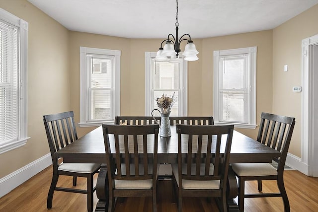 1 Elwood St, Everett, MA 02149 - dining room with a chandelier, wood finished floors, and plenty of natural light